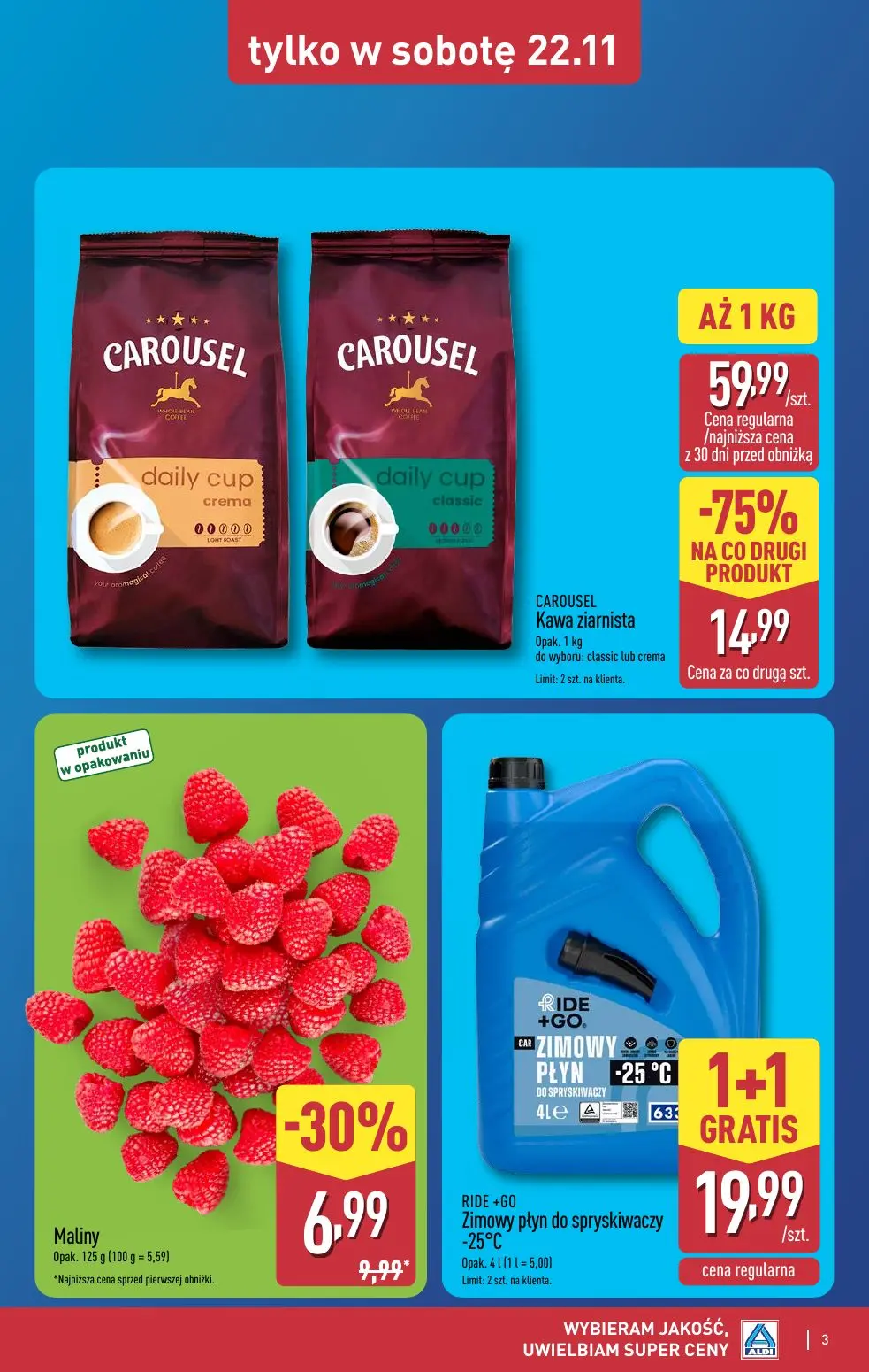 gazetka promocyjna ALDI WEEKEND już od czwartku! - Strona 3