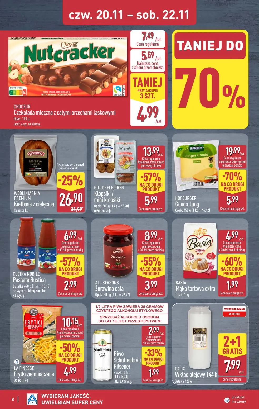 gazetka promocyjna ALDI WEEKEND już od czwartku! - Strona 8