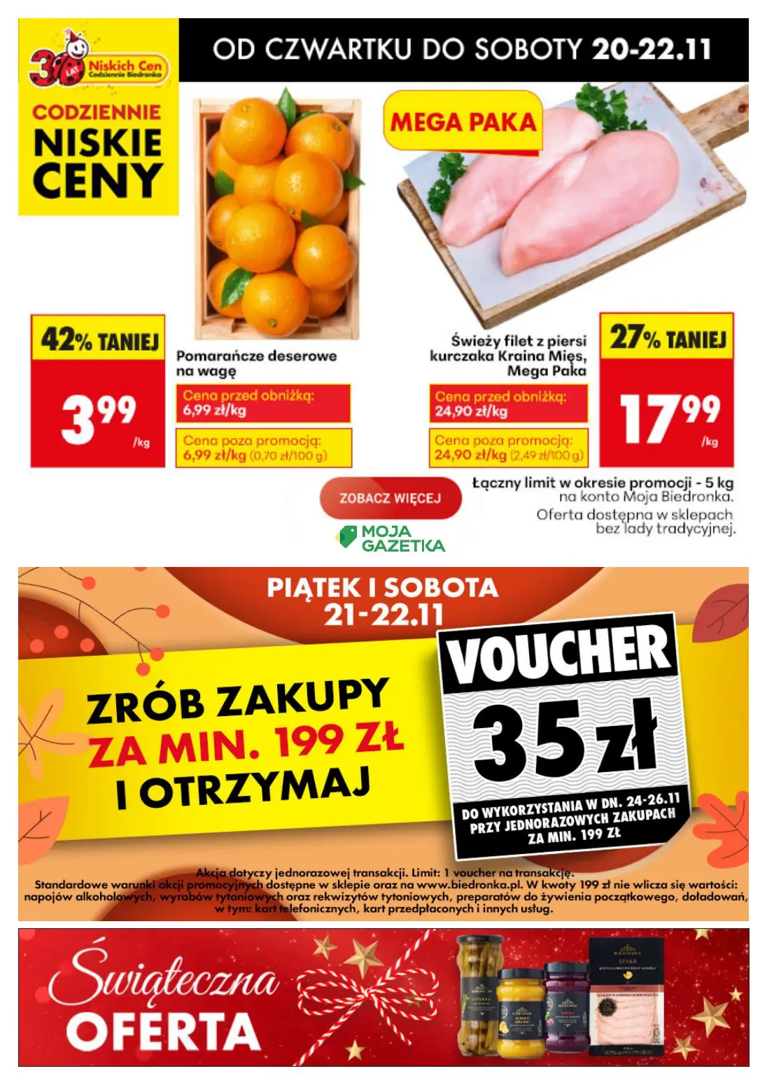 gazetka promocyjna Biedronka Biedronkowe oszczędności - Strona 1