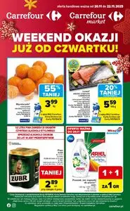 Gazetka promocyjna Carrefour, ważna od 2025-11-20 do 2025-11-22.