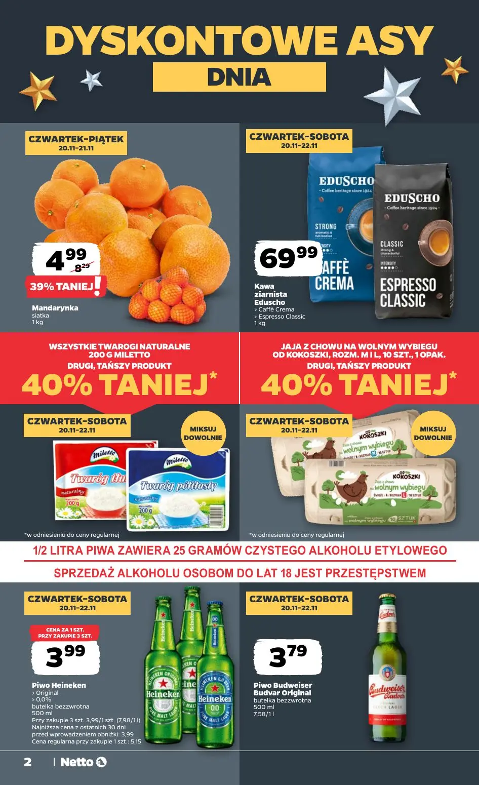 gazetka promocyjna NETTO Zadziwiająco tanie Święta 🍲 - Strona 2