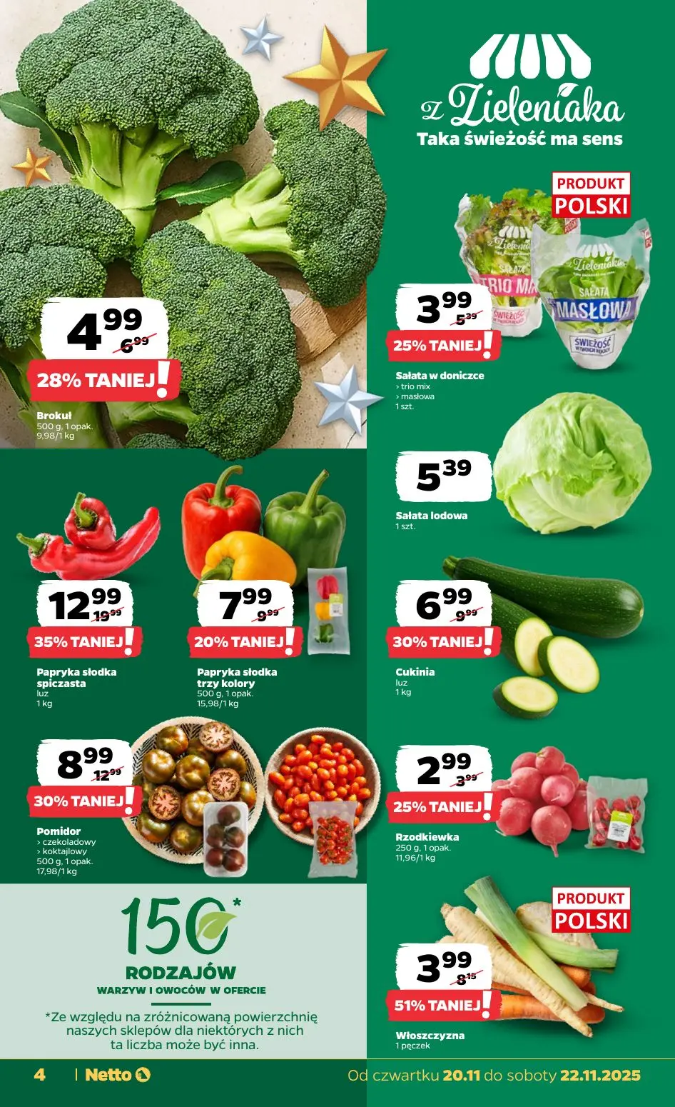 gazetka promocyjna NETTO Zadziwiająco tanie Święta 🍲 - Strona 4