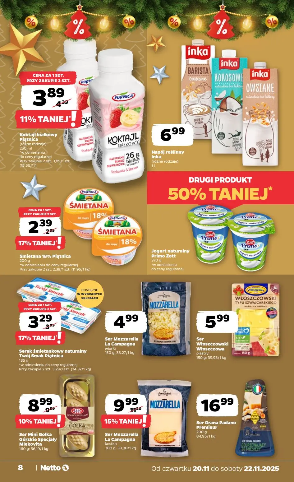 gazetka promocyjna NETTO Zadziwiająco tanie Święta 🍲 - Strona 8