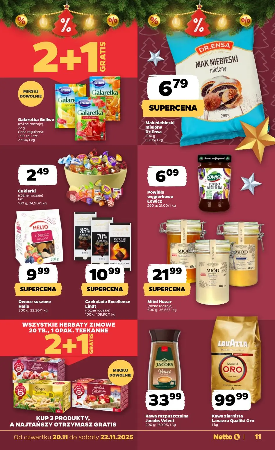 gazetka promocyjna NETTO Zadziwiająco tanie Święta 🍲 - Strona 11
