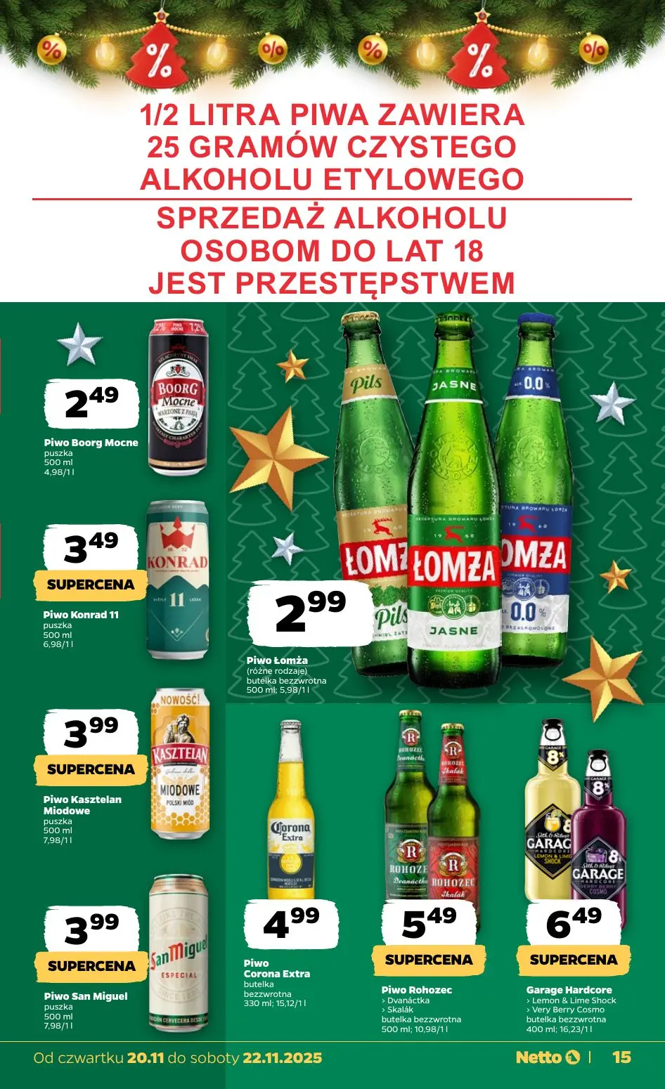 gazetka promocyjna NETTO Zadziwiająco tanie Święta 🍲 - Strona 15