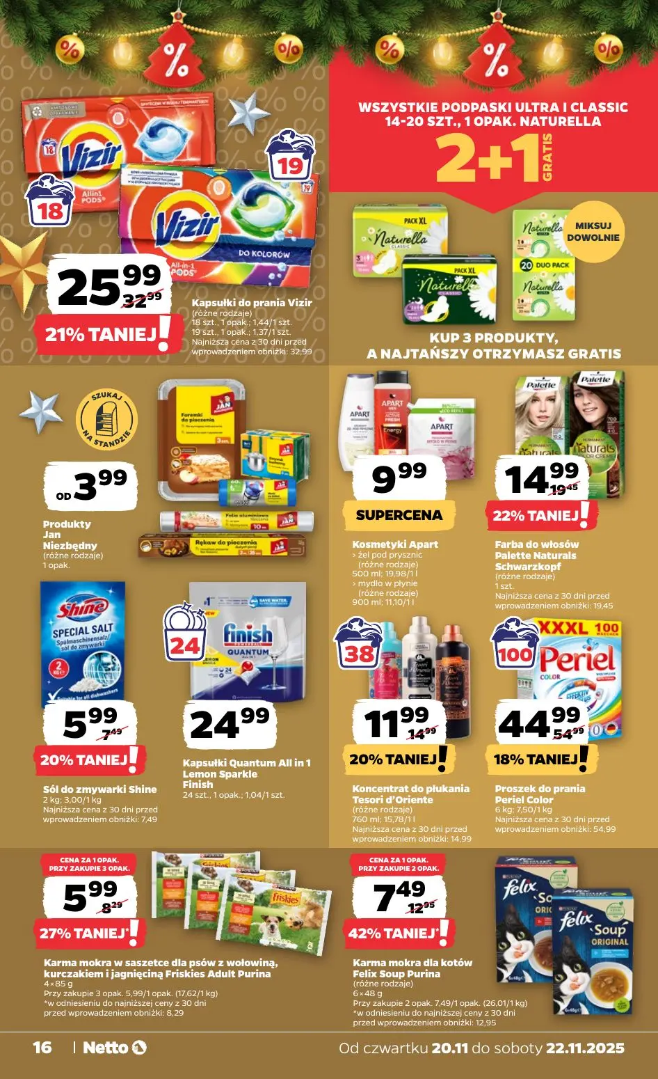 gazetka promocyjna NETTO Zadziwiająco tanie Święta 🍲 - Strona 16