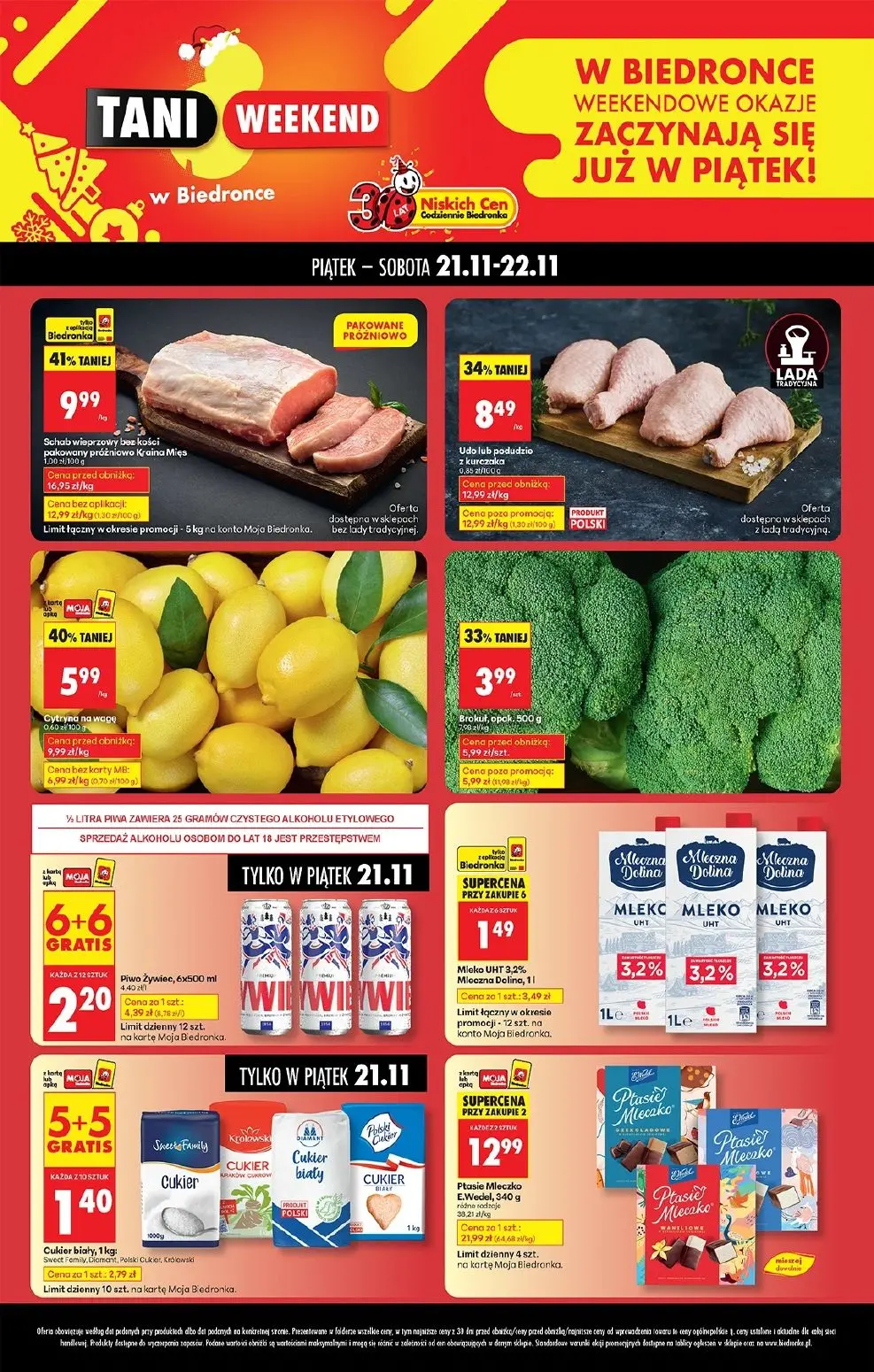 gazetka promocyjna Biedronka Tani weekend - Strona 1