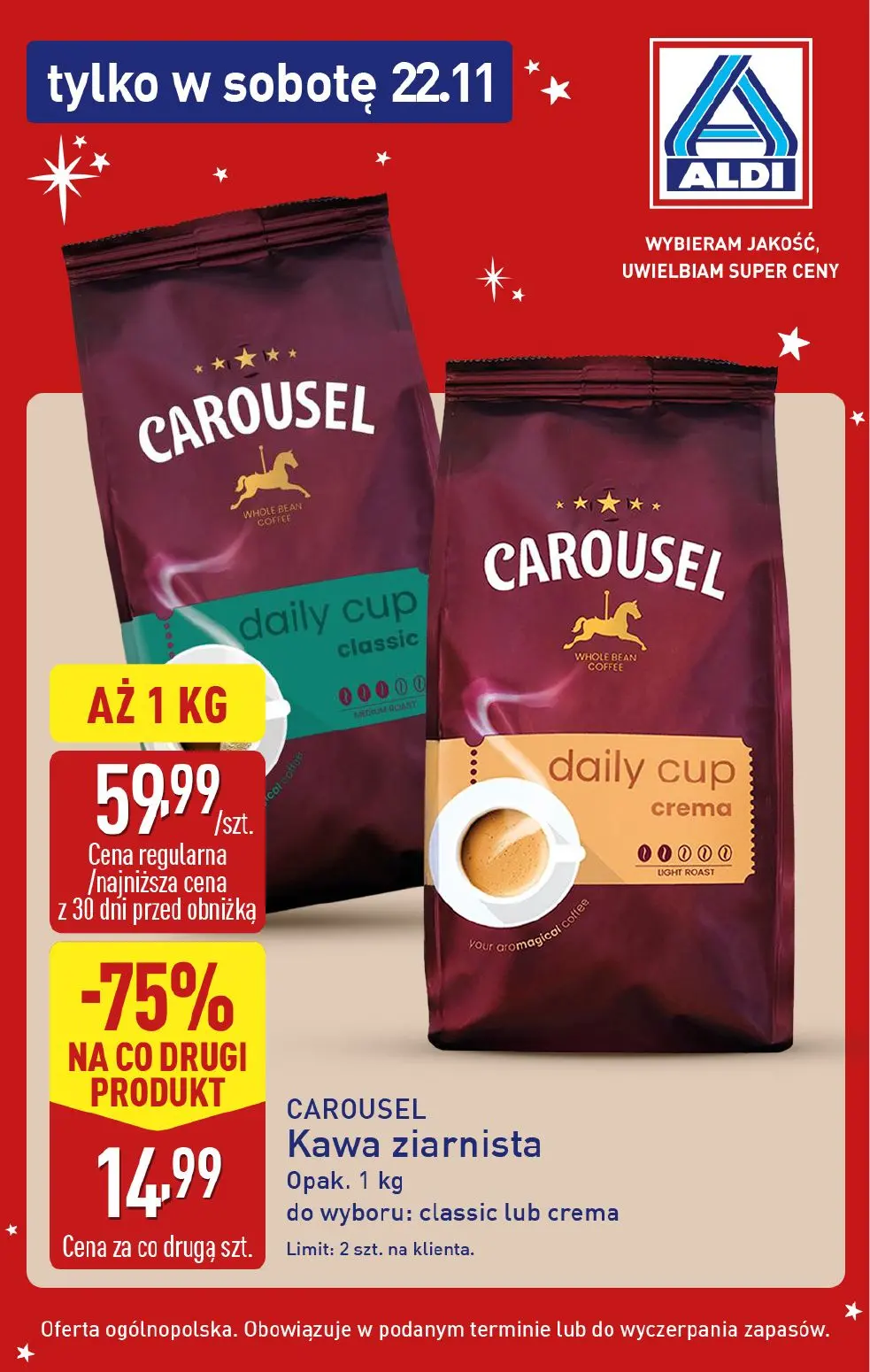 gazetka promocyjna ALDI Tylko w SOBOTĘ - Strona 2