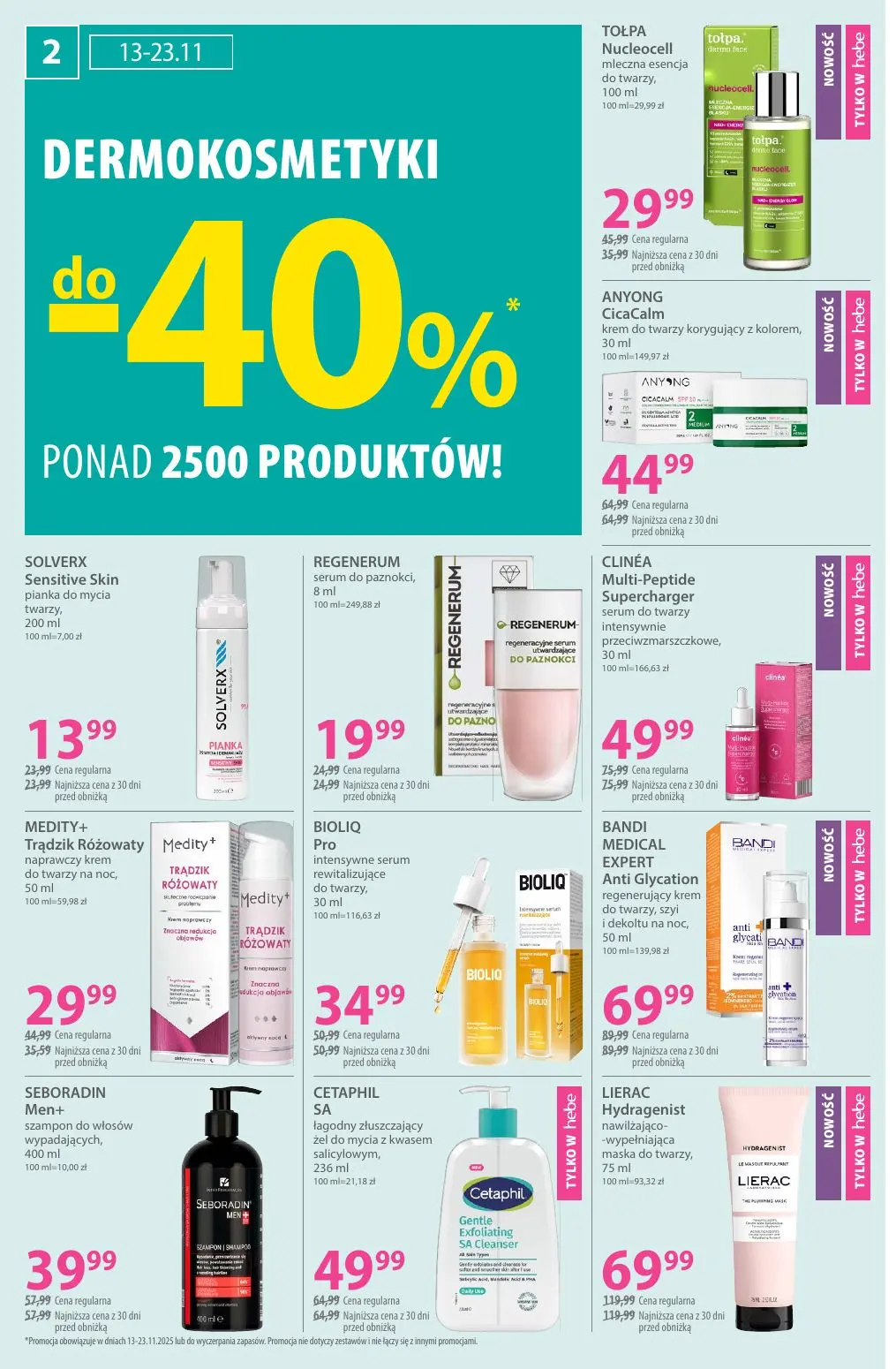 gazetka promocyjna hebe Black Weeks - Strona 2