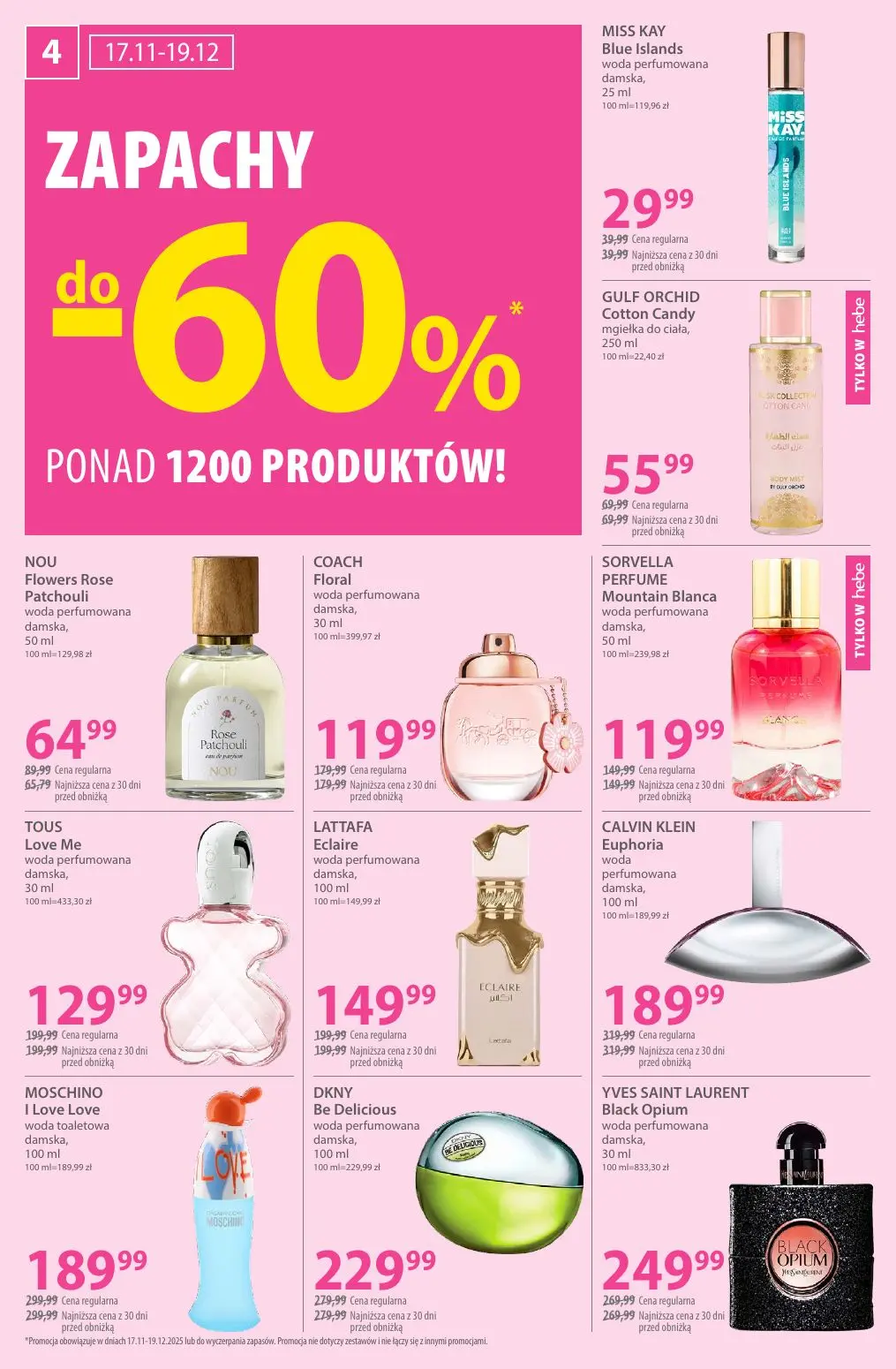 gazetka promocyjna hebe Black Weeks - Strona 4