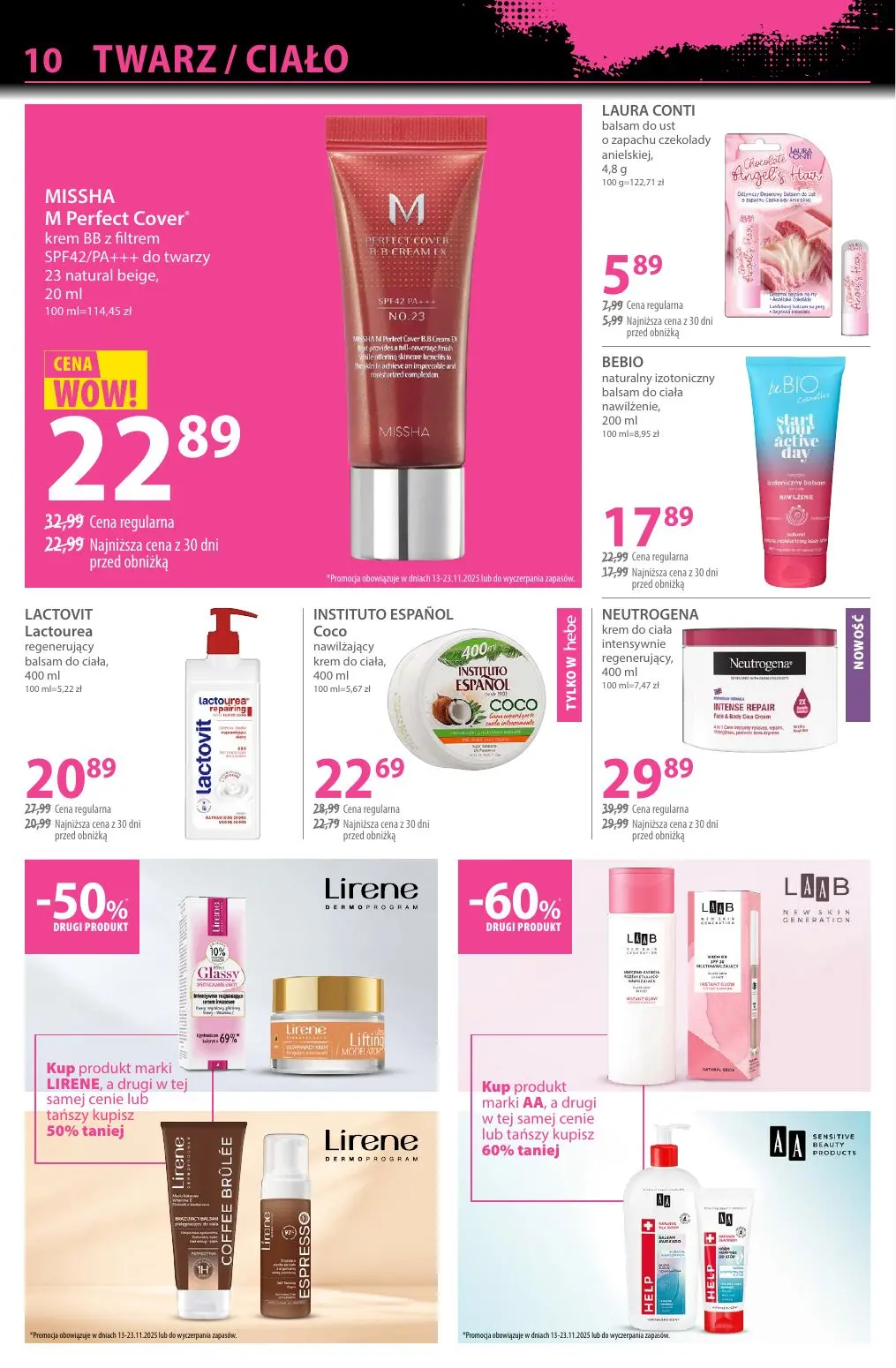 gazetka promocyjna hebe Black Weeks - Strona 10