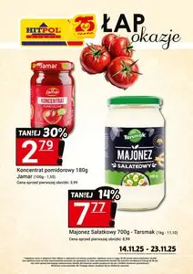 Gazetka promocyjna Hitpol, ważna od 2025-11-14 do 2025-11-23.
