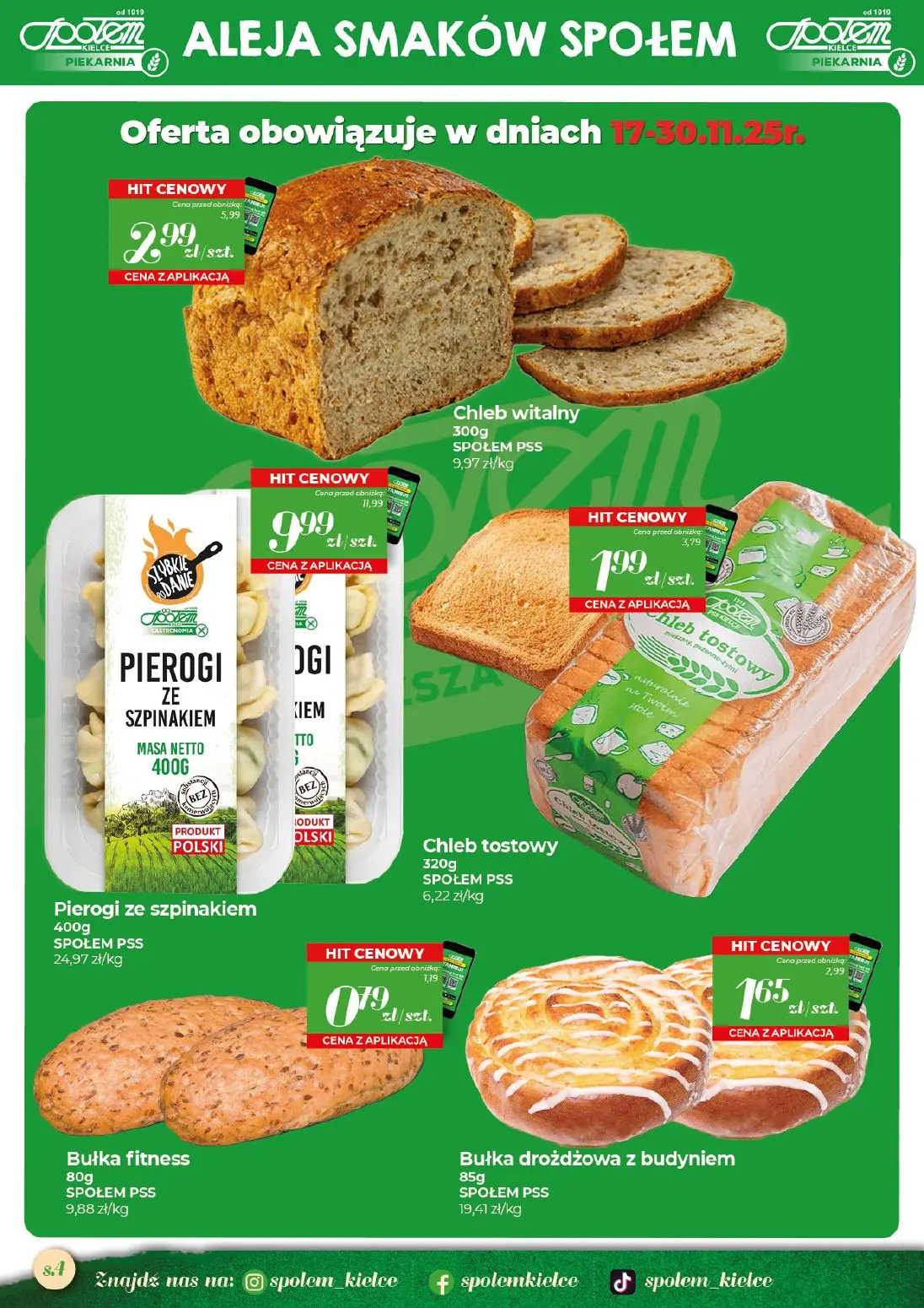 gazetka promocyjna Społem Kielce Jakość wyższa od ceny - Strona 4