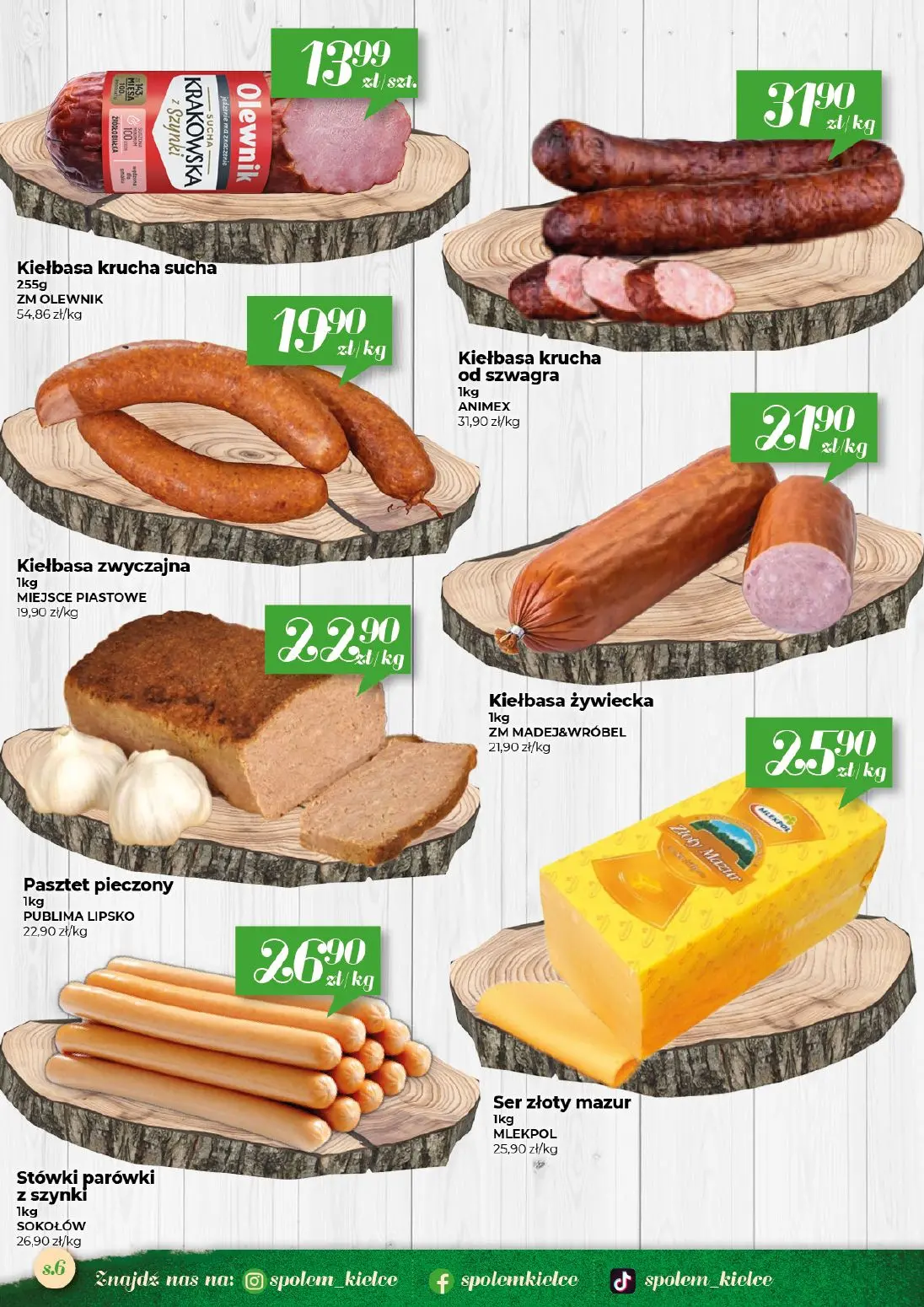 gazetka promocyjna Społem Kielce Jakość wyższa od ceny - Strona 6