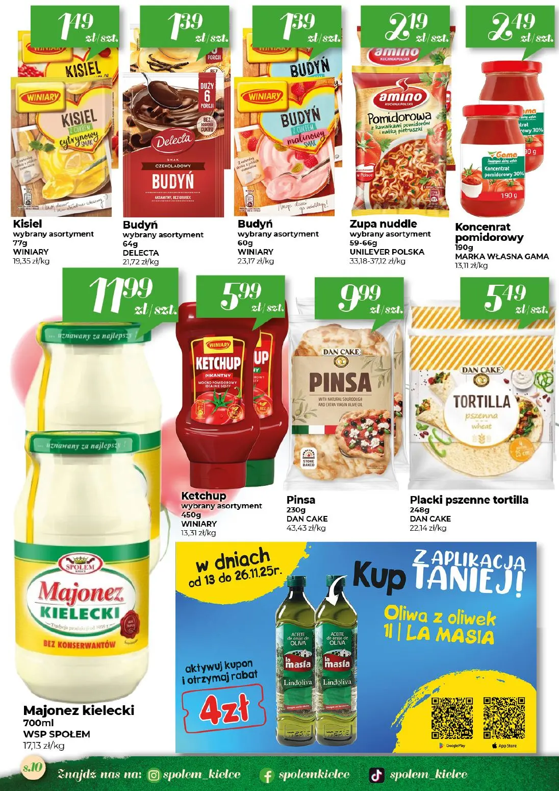 gazetka promocyjna Społem Kielce Jakość wyższa od ceny - Strona 10