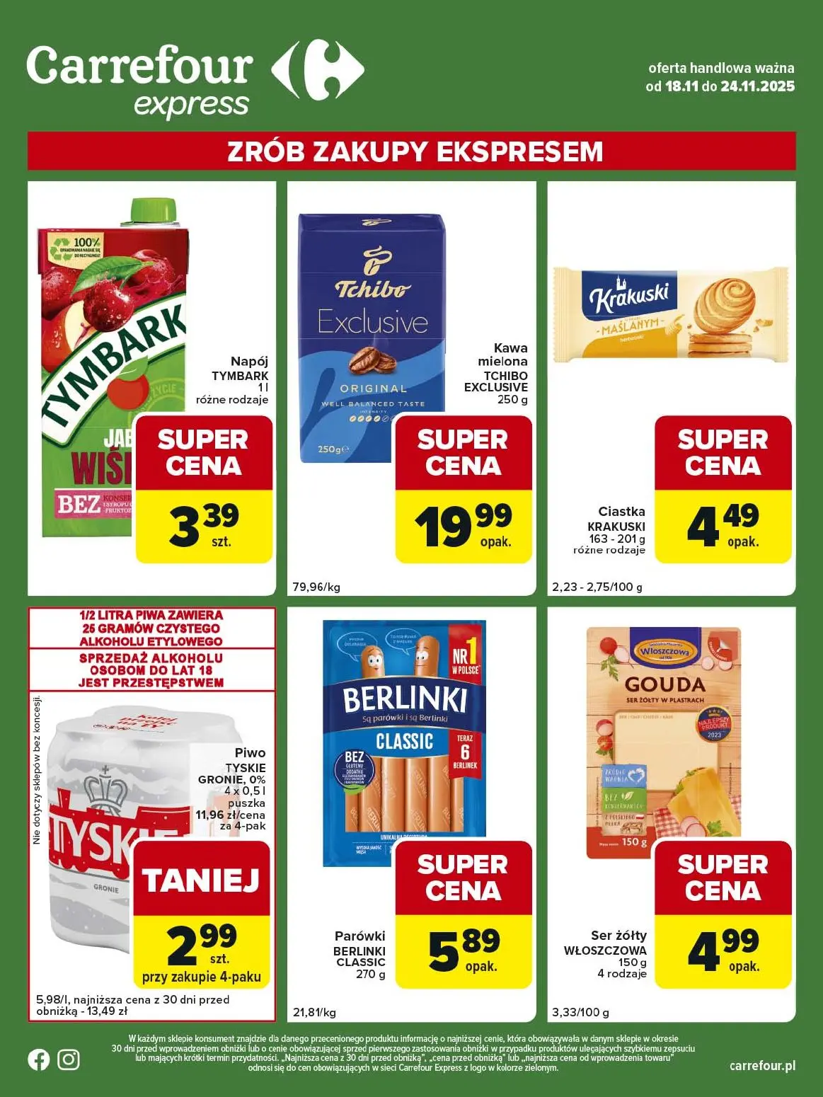 gazetka promocyjna Carrefour Express Zrób zakupy ekspresem - Strona 2