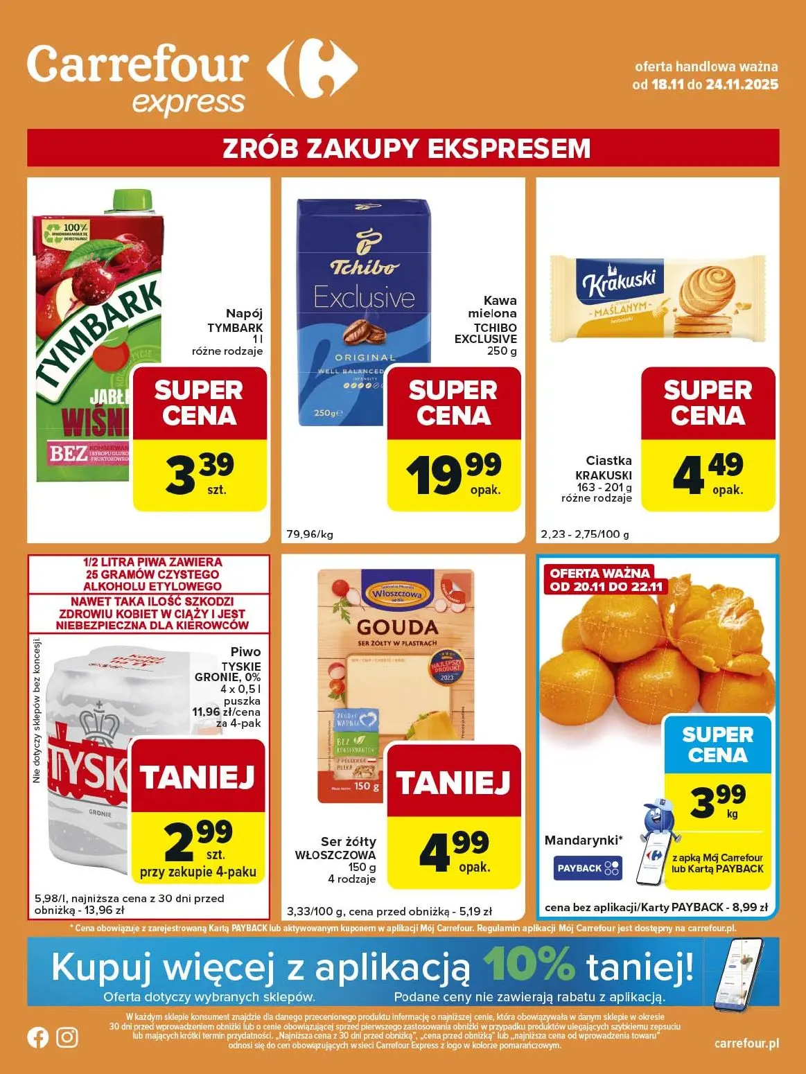 gazetka promocyjna Carrefour Express Zrób zakupy ekspresem - Strona 1