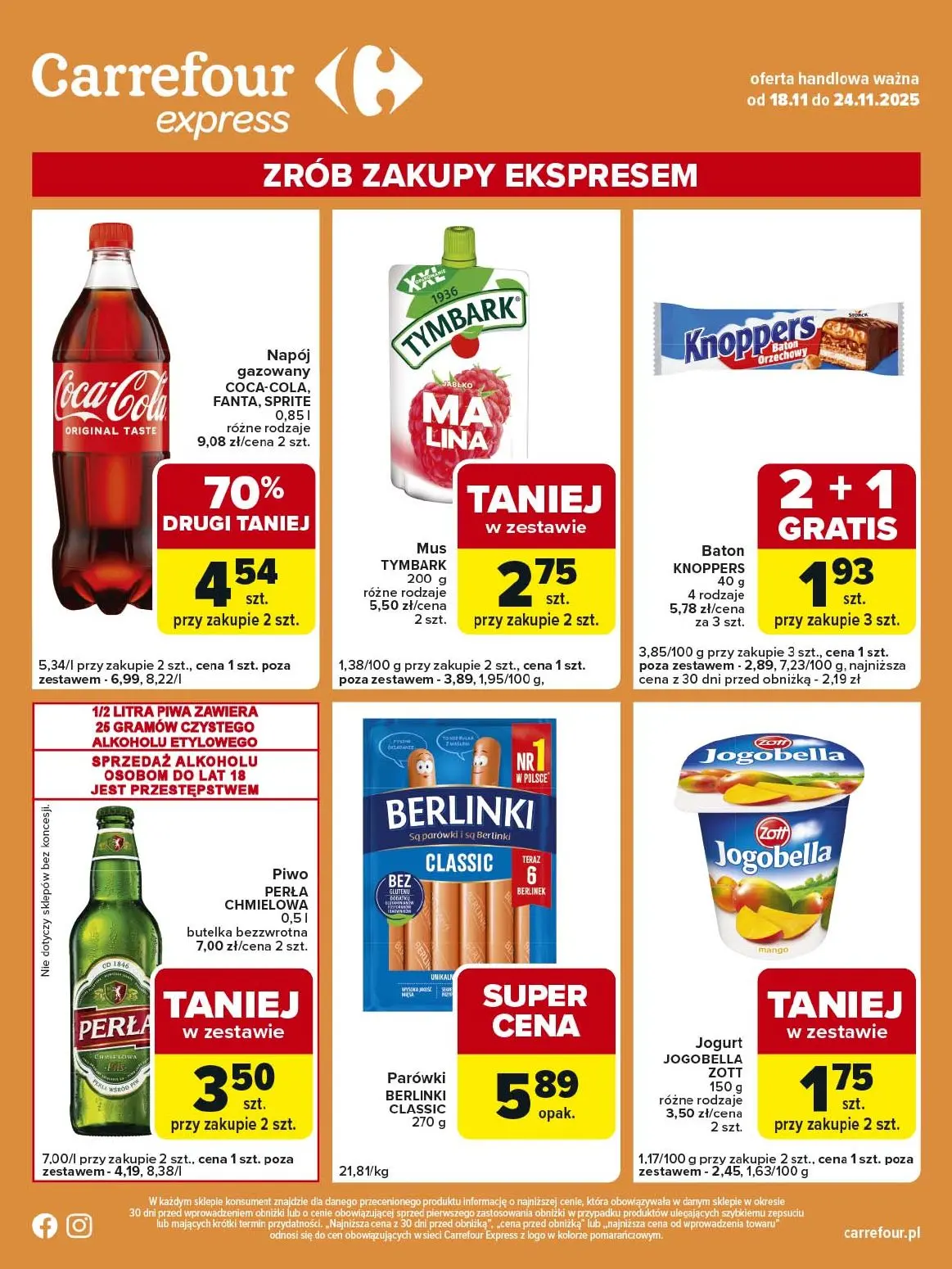 gazetka promocyjna Carrefour Express Zrób zakupy ekspresem - Strona 2