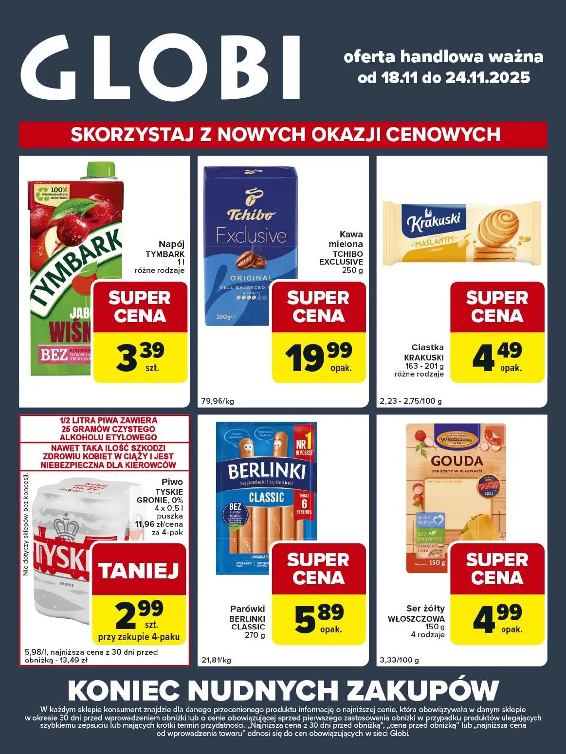 gazetka promocyjna Globi Koniec nudnych zakupów - Strona 1