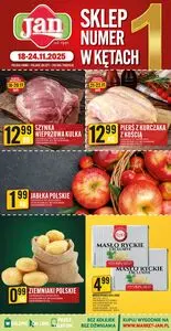 Gazetka promocyjna Jan, ważna od 2025-11-18 do 2025-11-24.