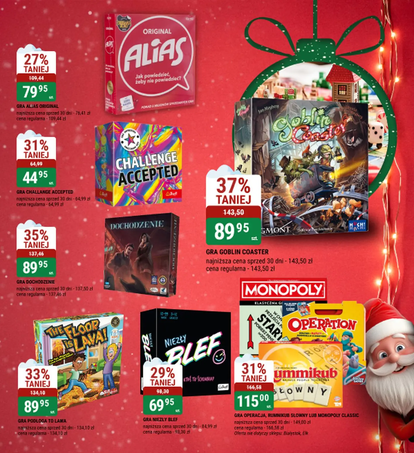 gazetka promocyjna bi1 U nas nawet Mikołaj robi zakupy - Strona 19