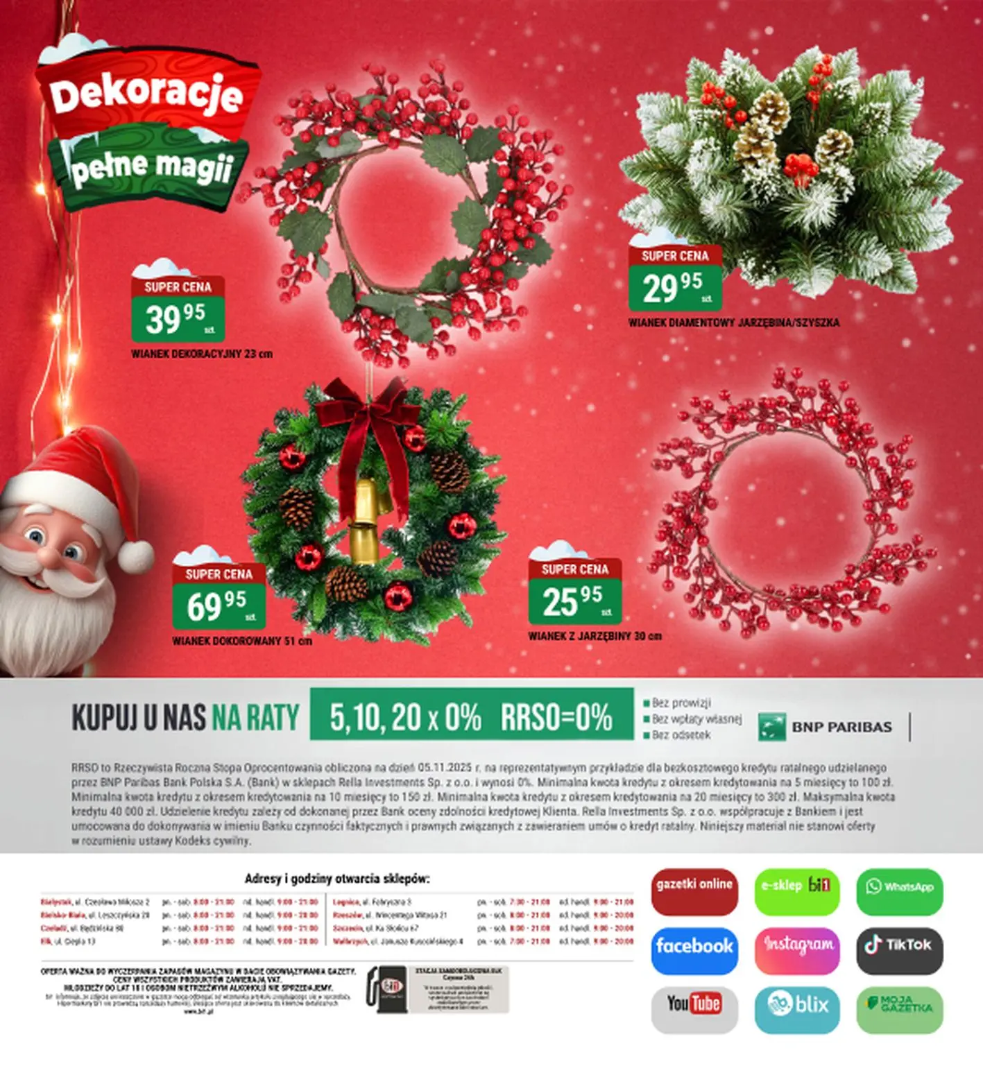 gazetka promocyjna bi1 U nas nawet Mikołaj robi zakupy - Strona 40