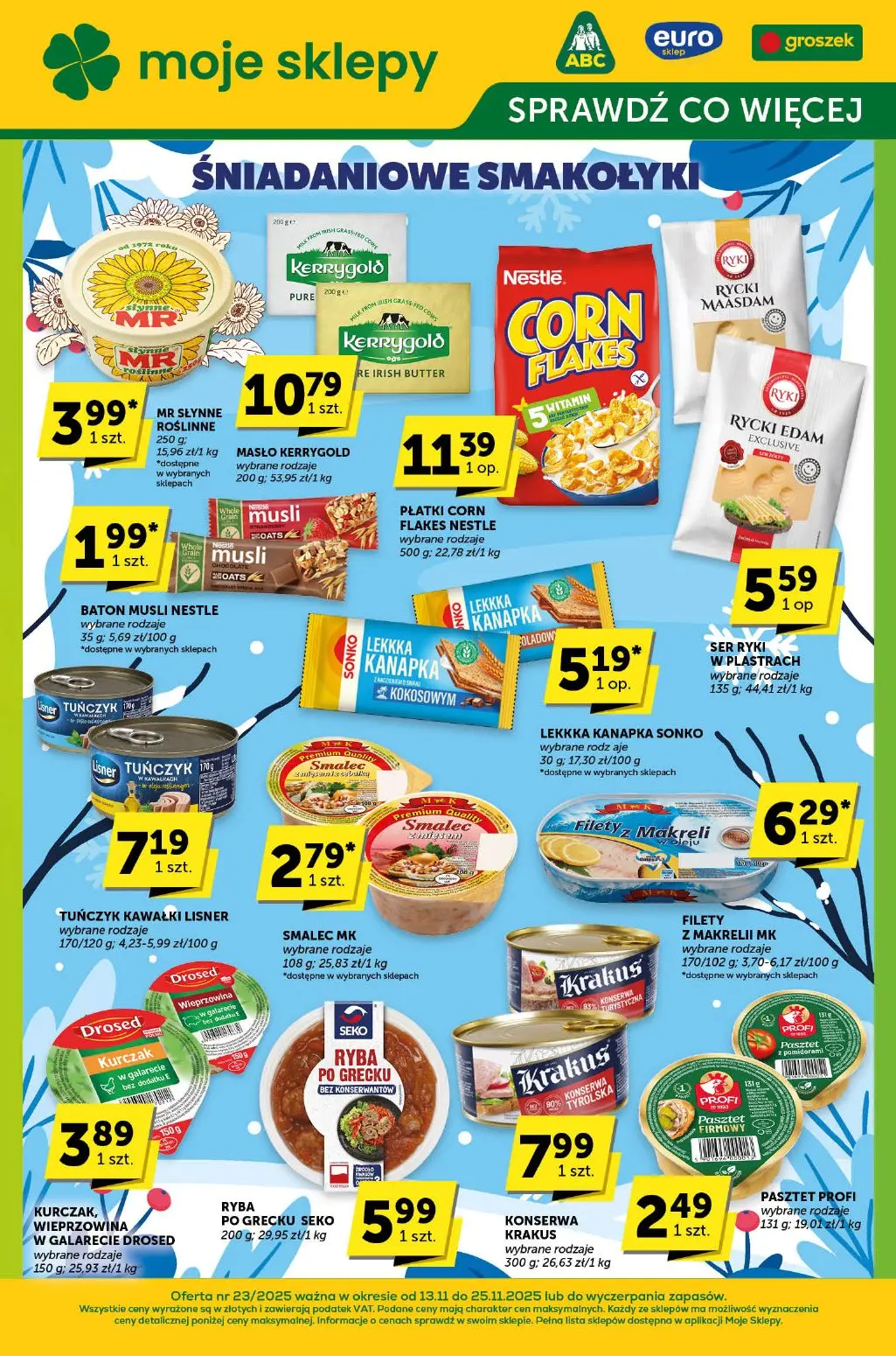 gazetka promocyjna Euro Sklep Śniadaniowe smakołyki - Strona 1