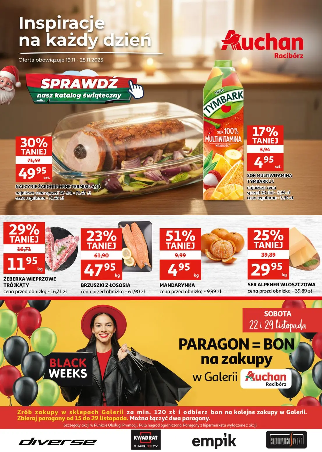 gazetka promocyjna Auchan Racibórz - Strona 1