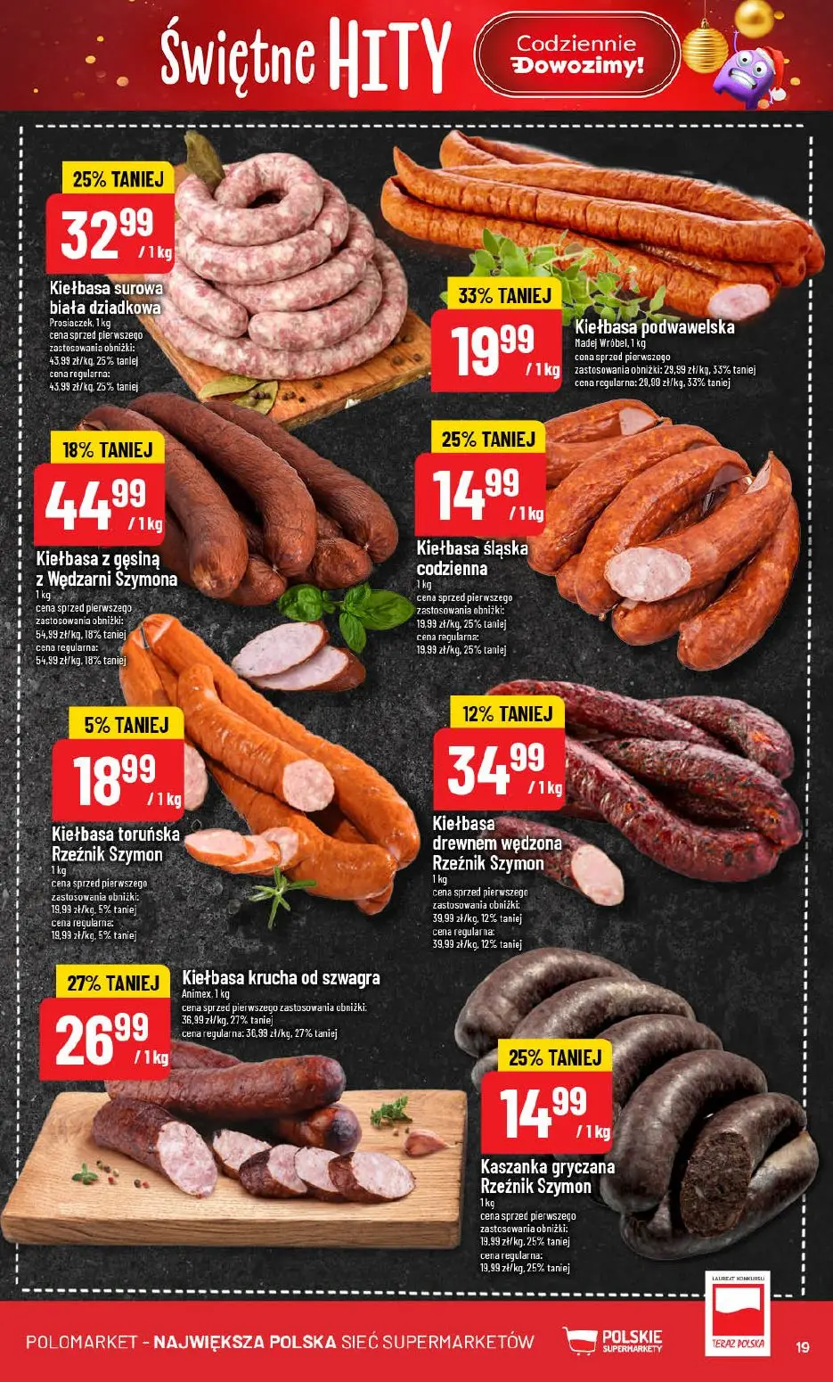 gazetka promocyjna POLOmarket Świętne hity - Strona 19