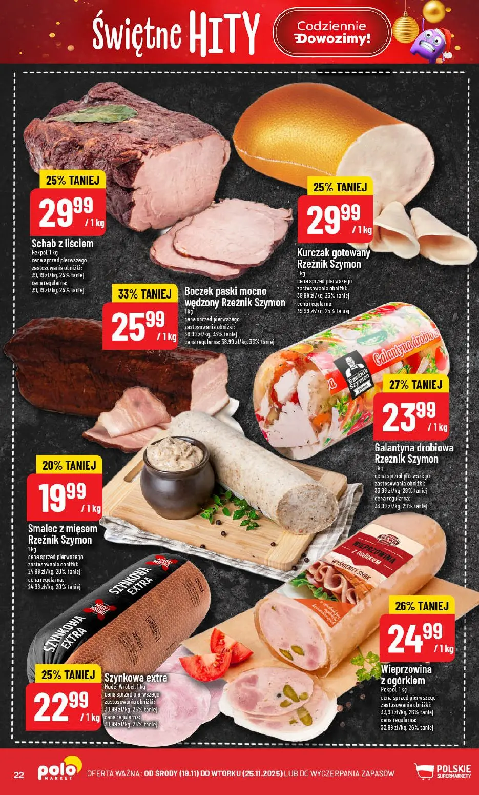 gazetka promocyjna POLOmarket Świętne hity - Strona 22