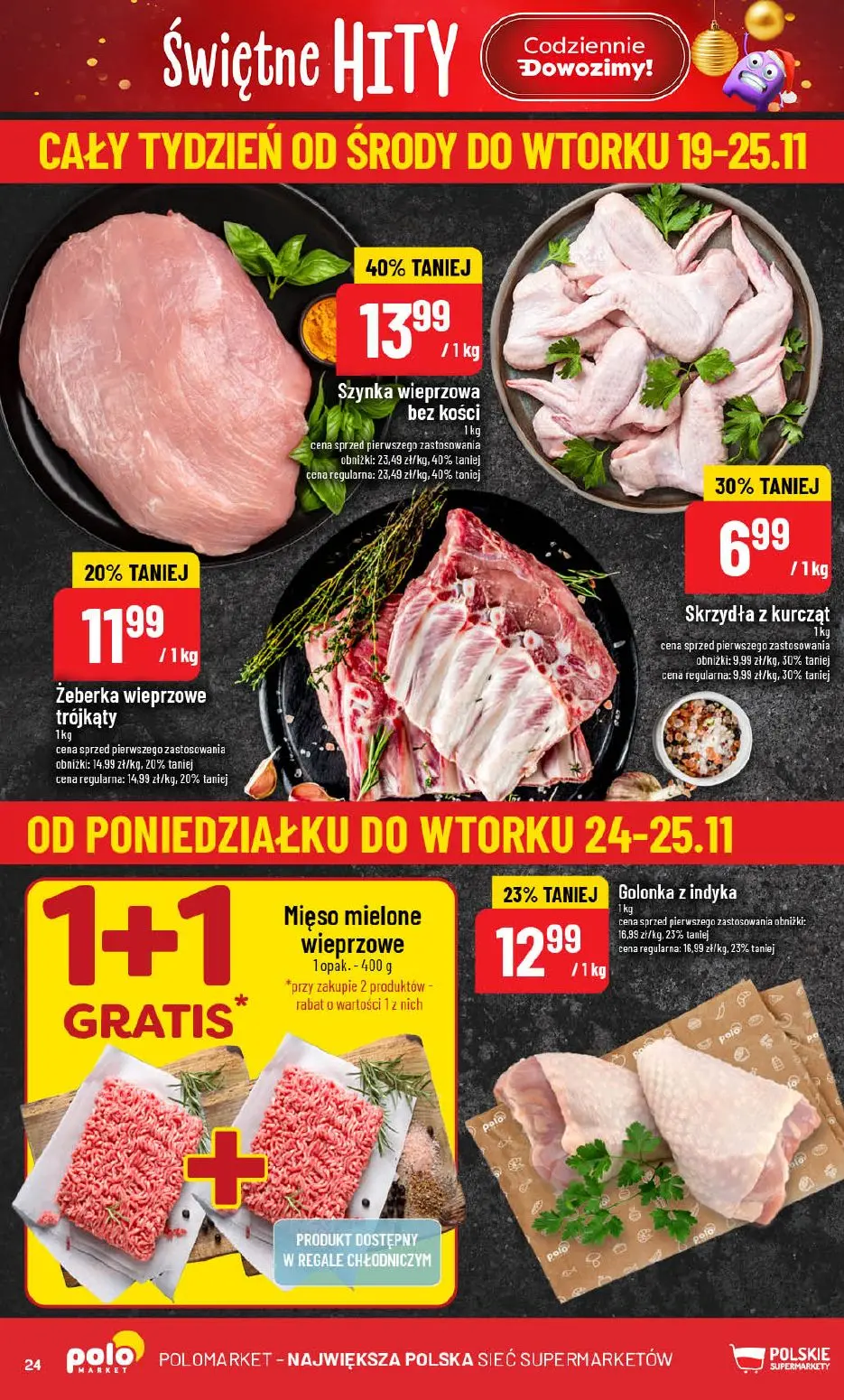 gazetka promocyjna POLOmarket Świętne hity - Strona 24