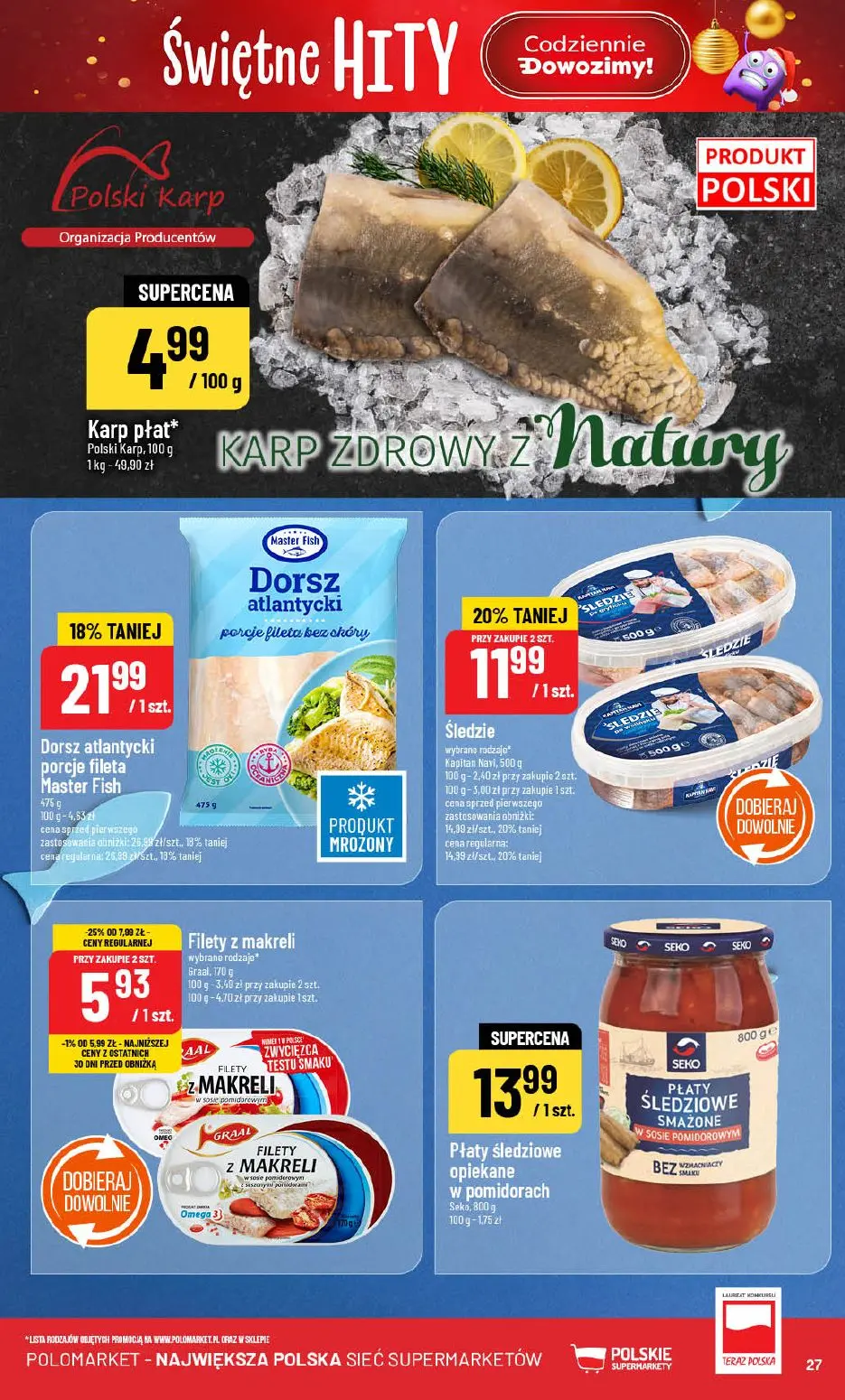 gazetka promocyjna POLOmarket Świętne hity - Strona 27