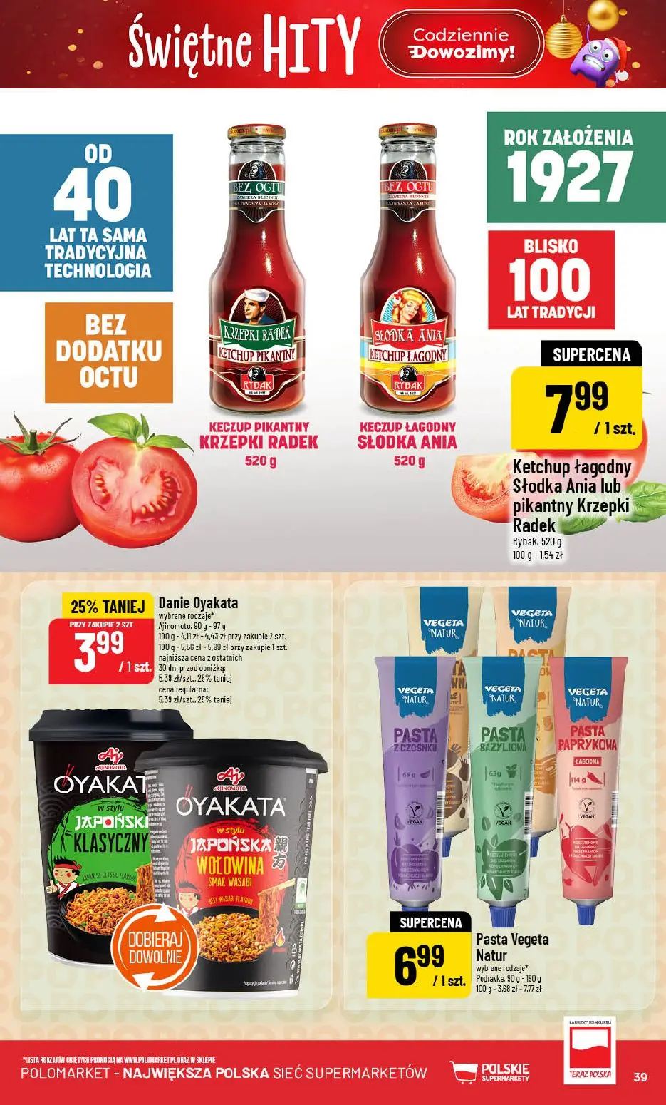 gazetka promocyjna POLOmarket Świętne hity - Strona 39