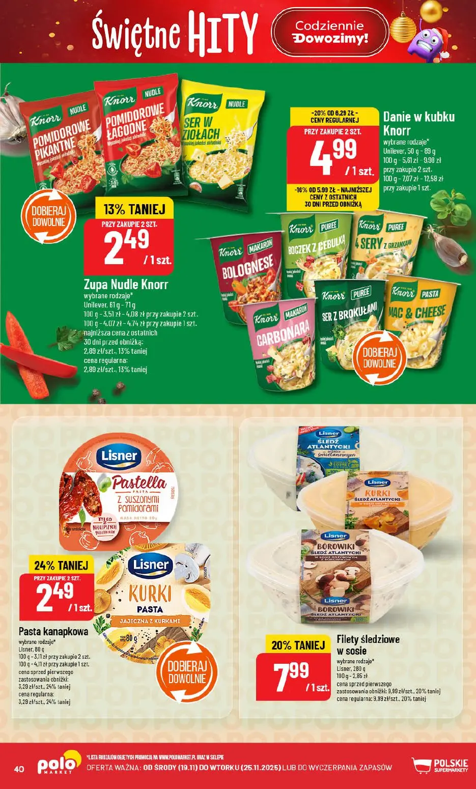 gazetka promocyjna POLOmarket Świętne hity - Strona 40