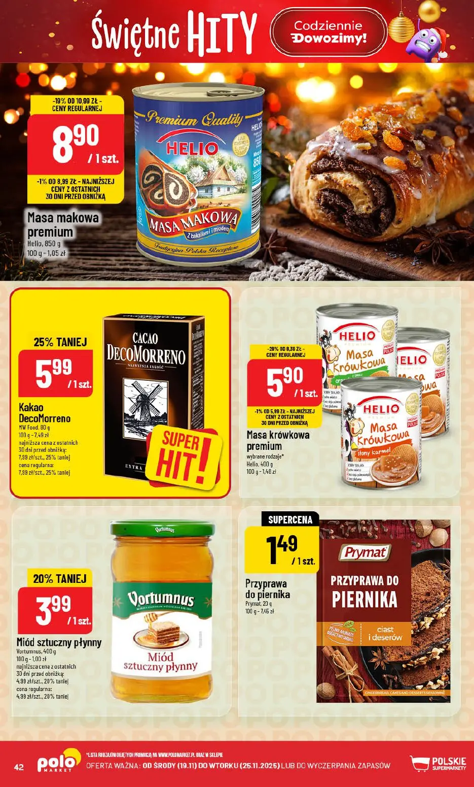 gazetka promocyjna POLOmarket Świętne hity - Strona 42