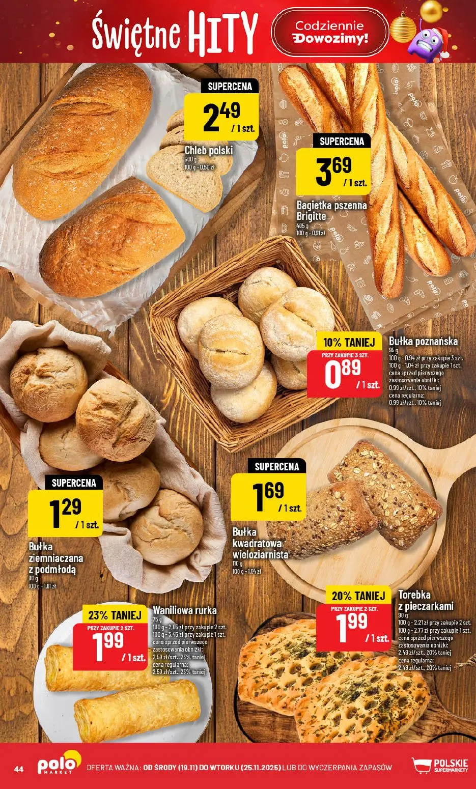 gazetka promocyjna POLOmarket Świętne hity - Strona 44