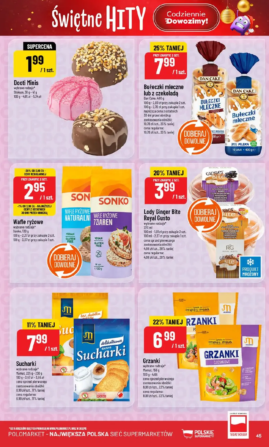 gazetka promocyjna POLOmarket Świętne hity - Strona 45