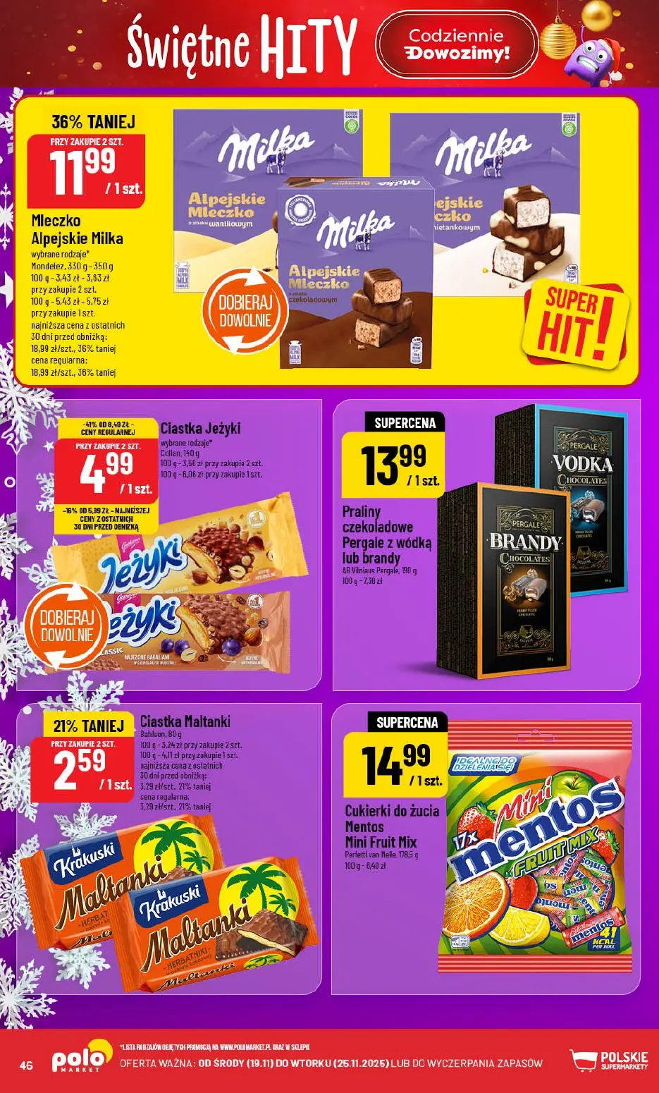 gazetka promocyjna POLOmarket Świętne hity - Strona 46