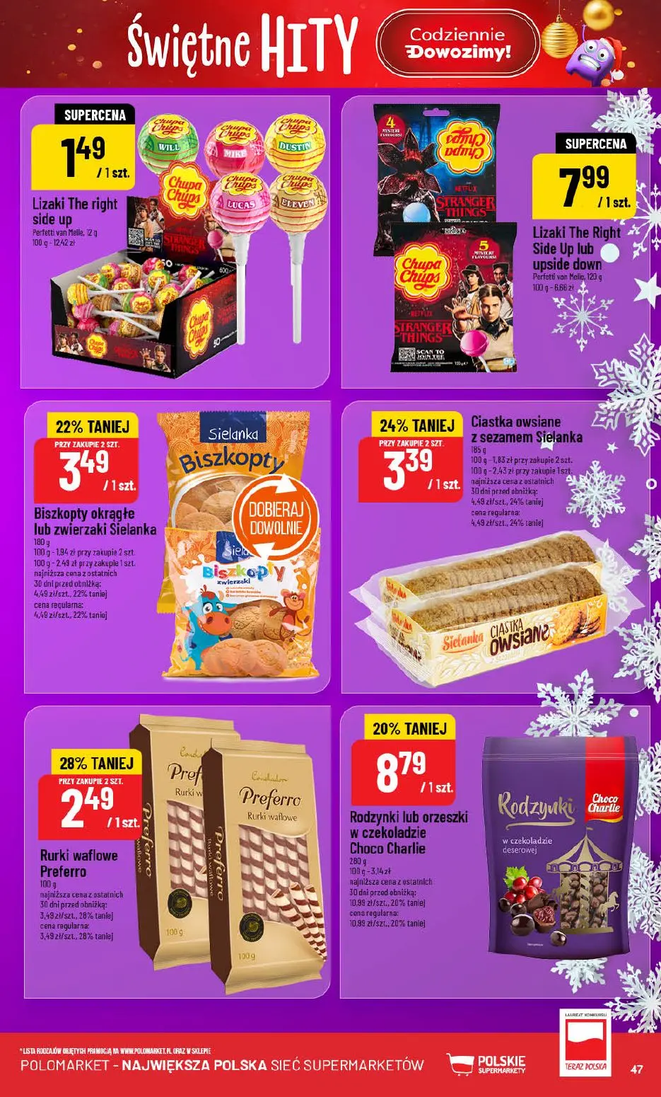 gazetka promocyjna POLOmarket Świętne hity - Strona 47