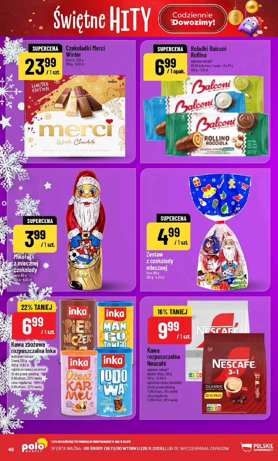 gazetka promocyjna POLOmarket Świętne hity - Strona 48