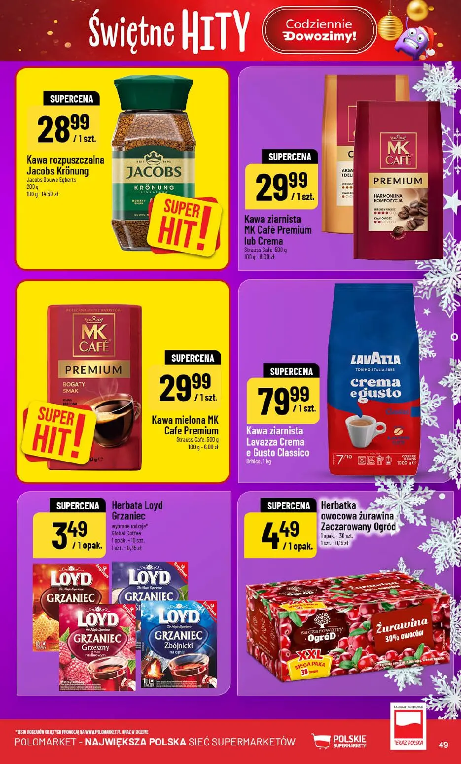 gazetka promocyjna POLOmarket Świętne hity - Strona 49