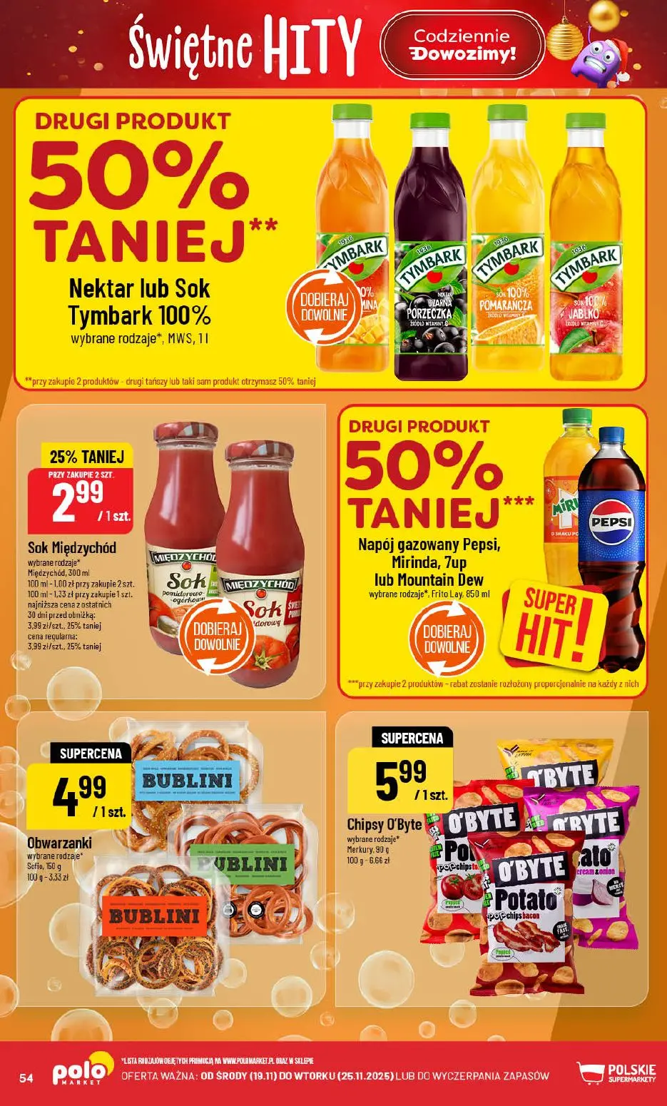 gazetka promocyjna POLOmarket Świętne hity - Strona 54