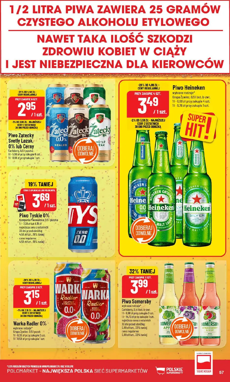 gazetka promocyjna POLOmarket Świętne hity - Strona 57