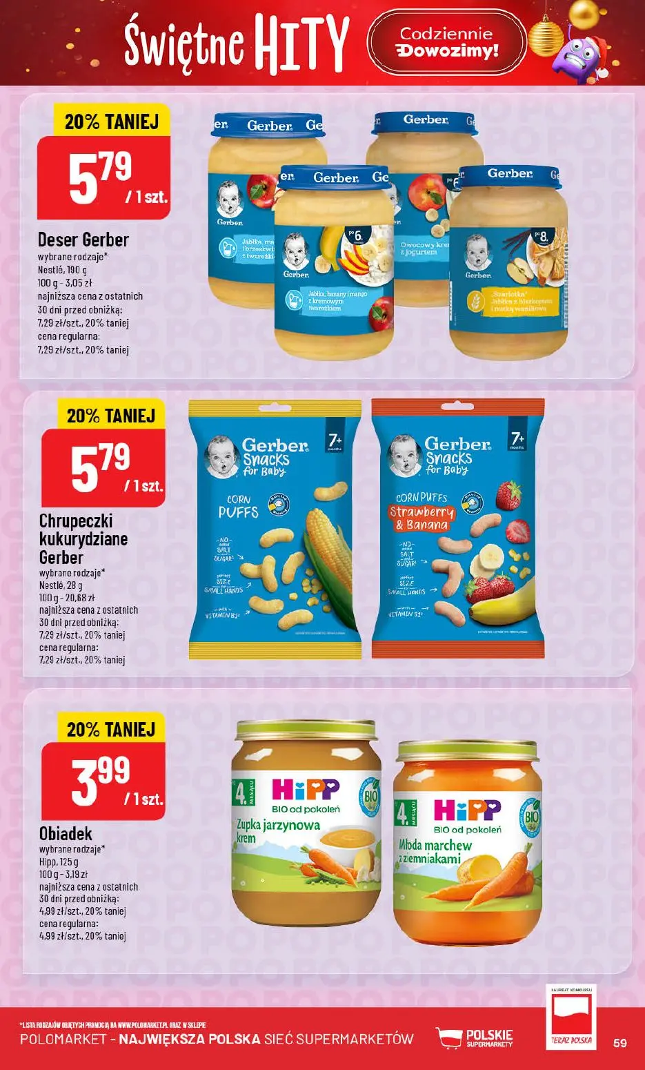 gazetka promocyjna POLOmarket Świętne hity - Strona 59