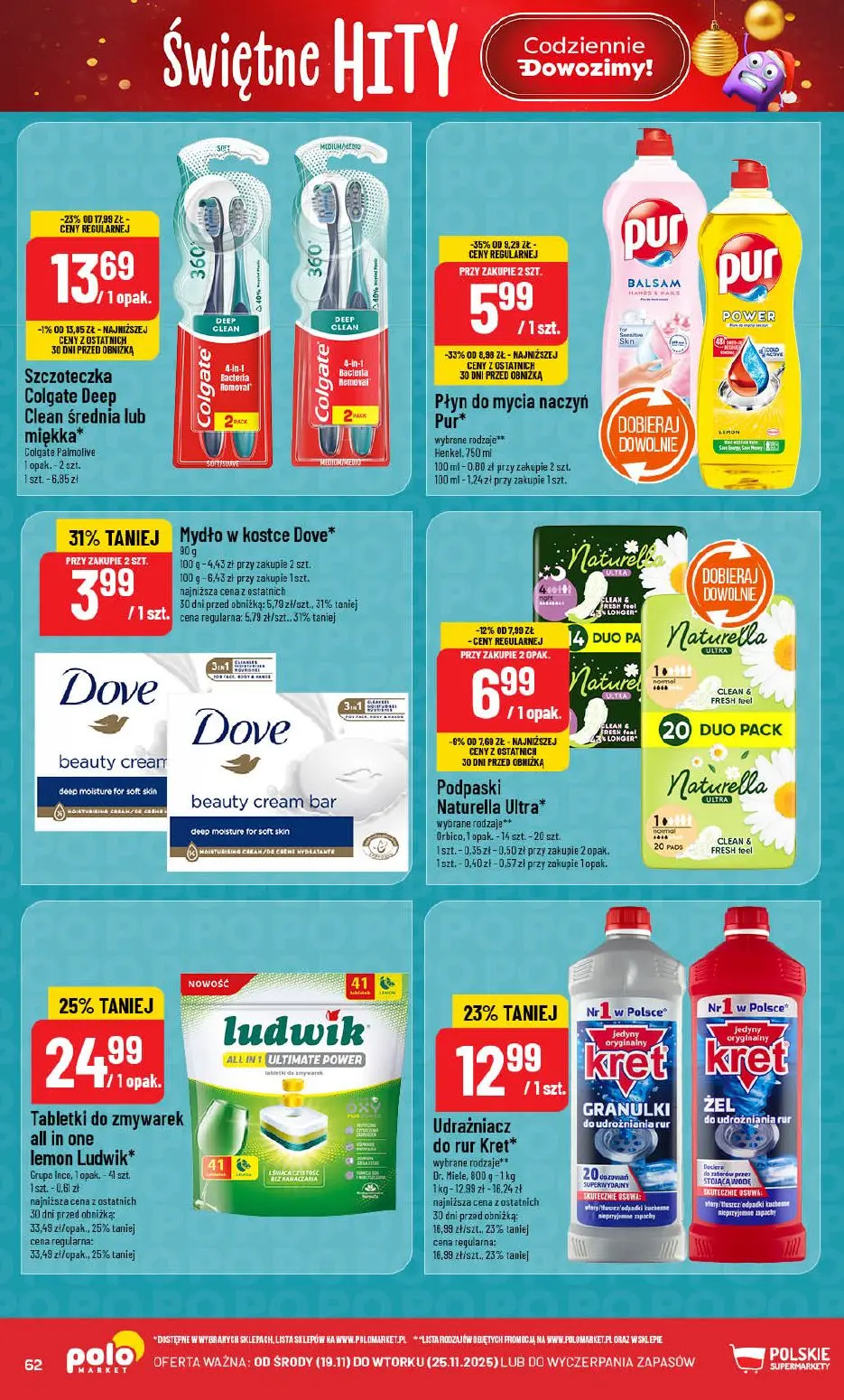gazetka promocyjna POLOmarket Świętne hity - Strona 62