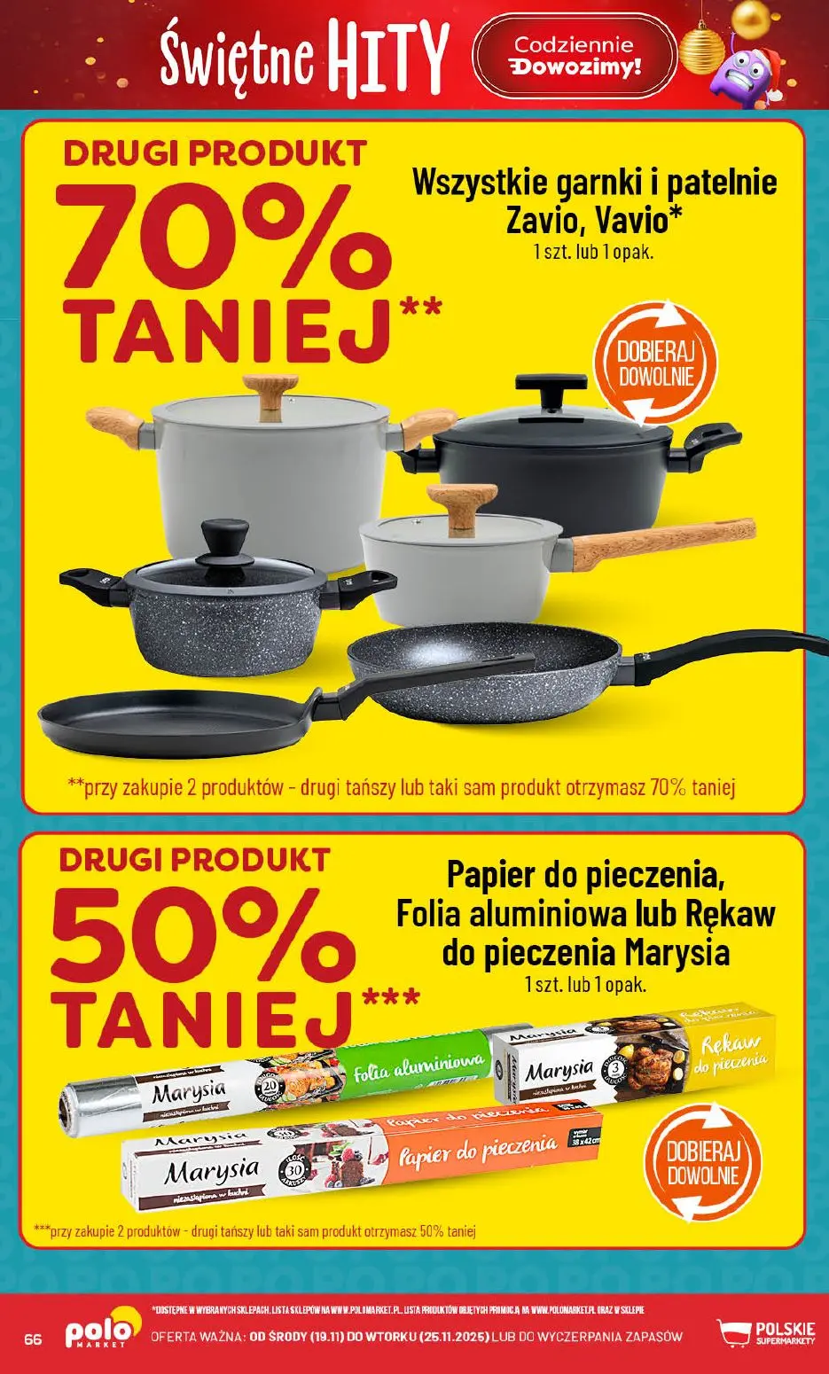 gazetka promocyjna POLOmarket Świętne hity - Strona 66