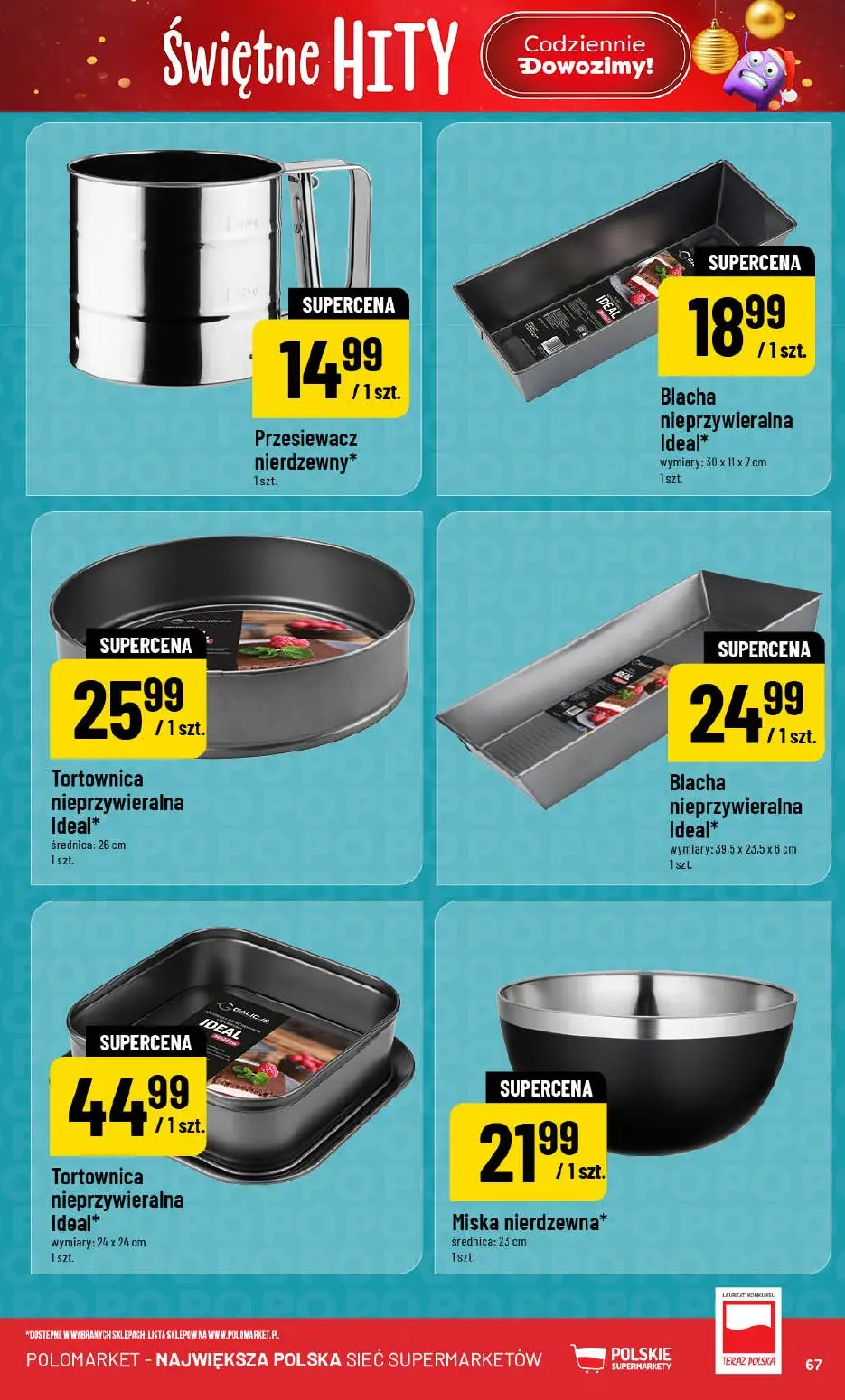 gazetka promocyjna POLOmarket Świętne hity - Strona 67