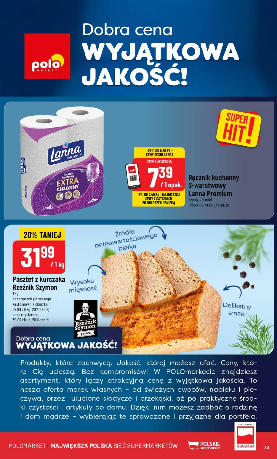 gazetka promocyjna POLOmarket Świętne hity - Strona 73
