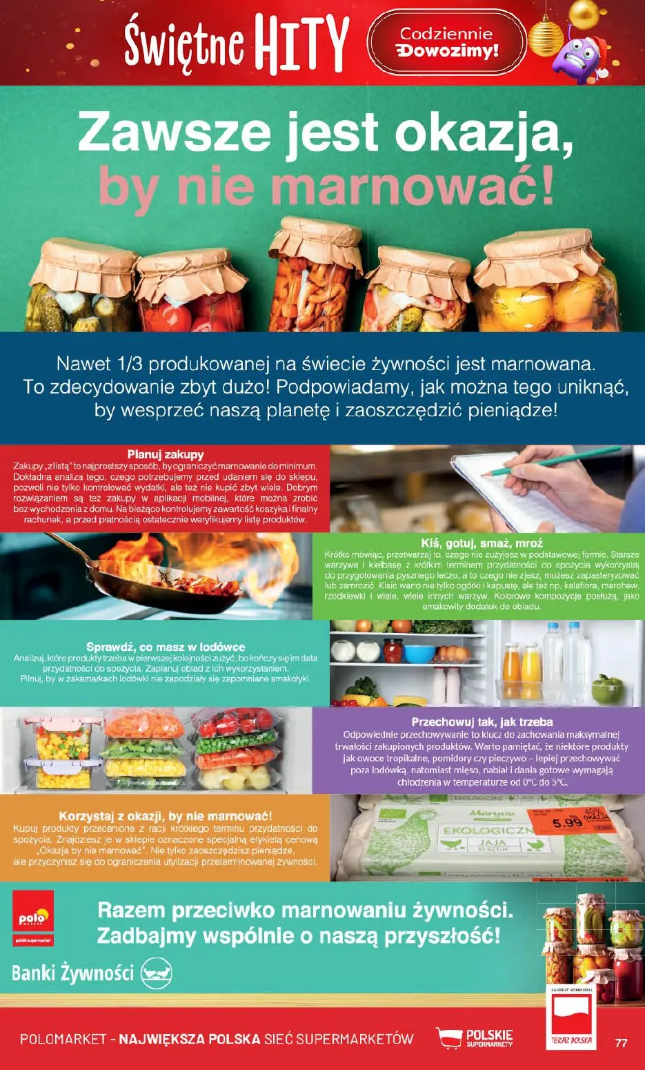 gazetka promocyjna POLOmarket Świętne hity - Strona 77