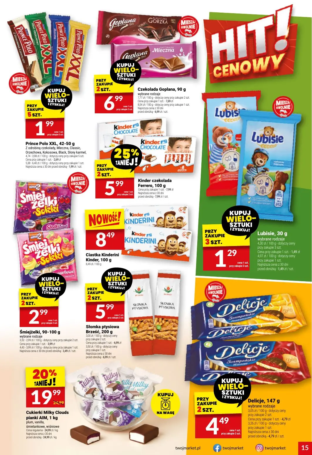 gazetka promocyjna Twój Market Zawsze po drodze! - Strona 15